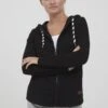 OXMO OXWANDA - Sweatjacke - Black
