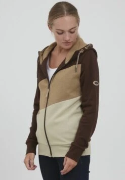 OXMO OXAGGI - Sweatjacke - Chicory Coffee
