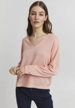 OXMO KATLA - Strickpullover - Coral Cloud