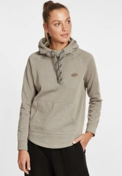 OXMO OXAMINA - Kapuzenpullover - Grey Melange