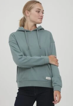 OXMO OXGRETA - Kapuzenpullover - Goblin Green