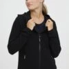 OXMO OXFINJA - Fleecejacke - Black