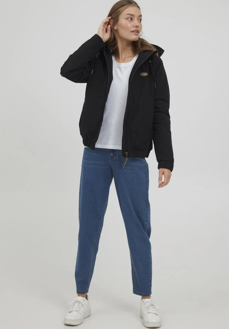 OXMO OXTANJA - Trainingsjacke - Black 2 OXMO OXTANJA - Trainingsjacke - Black – Bild 2