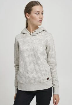 OXMO OXVERA - Kapuzenpullover - Oyster Grey Melange