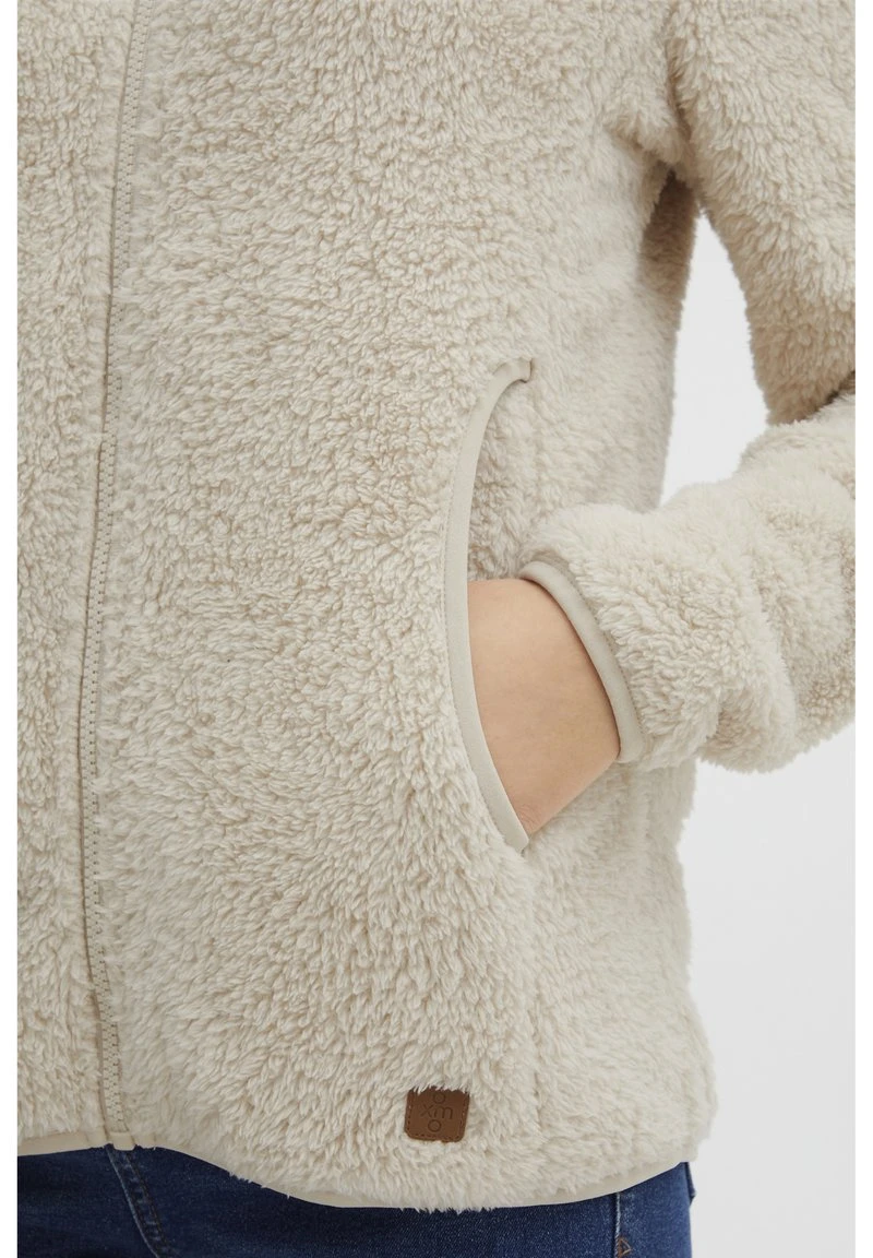 OXMO OXTELSA - Fleecejacke - Oyster Gray 5 OXMO OXTELSA - Fleecejacke - Oyster Gray – Bild 5