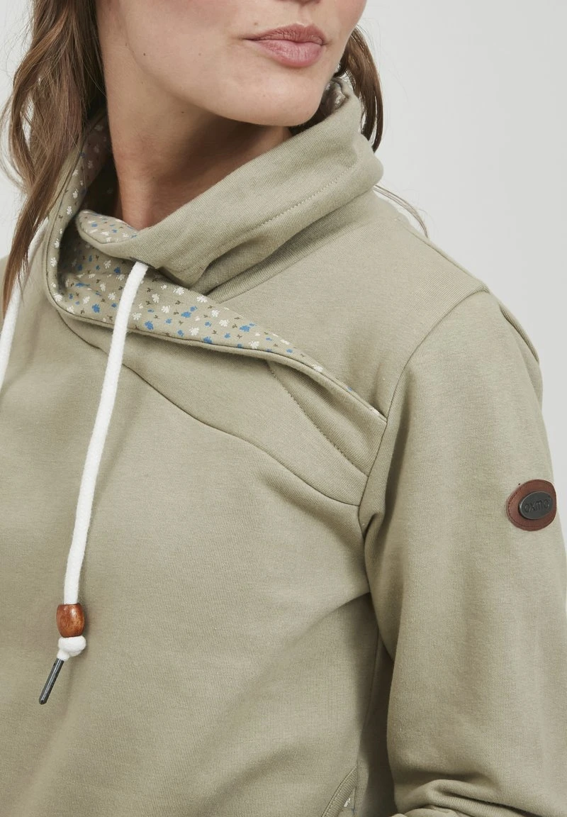 OXMO OXUDINE - Sweatshirt - Seagrass 4 OXMO OXUDINE - Sweatshirt - Seagrass – Bild 4