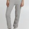 OXMO LIZ - Jogginghose - Light Grey Melange