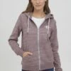 OXMO OXHELNA - Sweatjacke - Chocolate Truffle Melange