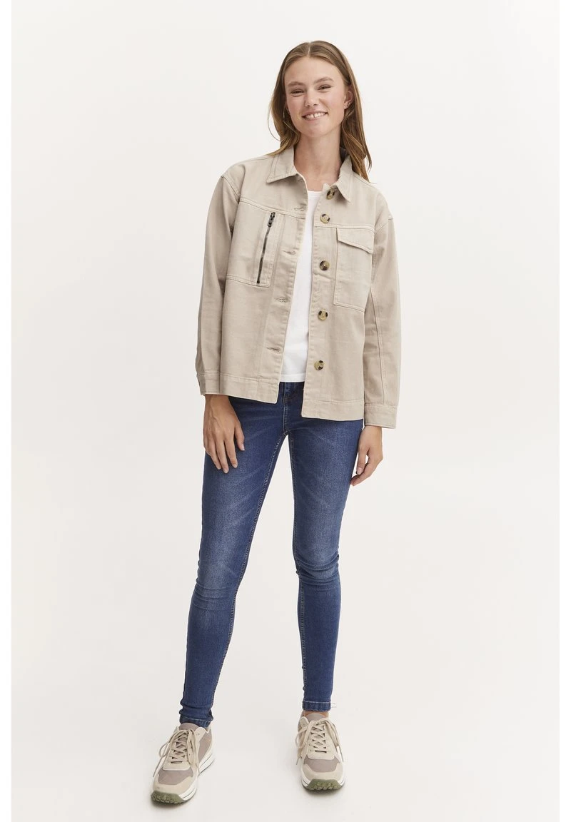 OXMO Jeansjacke - Cement 2 OXMO Jeansjacke - Cement – Bild 2