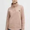 OXMO TUBE SW - Strickpullover - Mahogany Rose Melange
