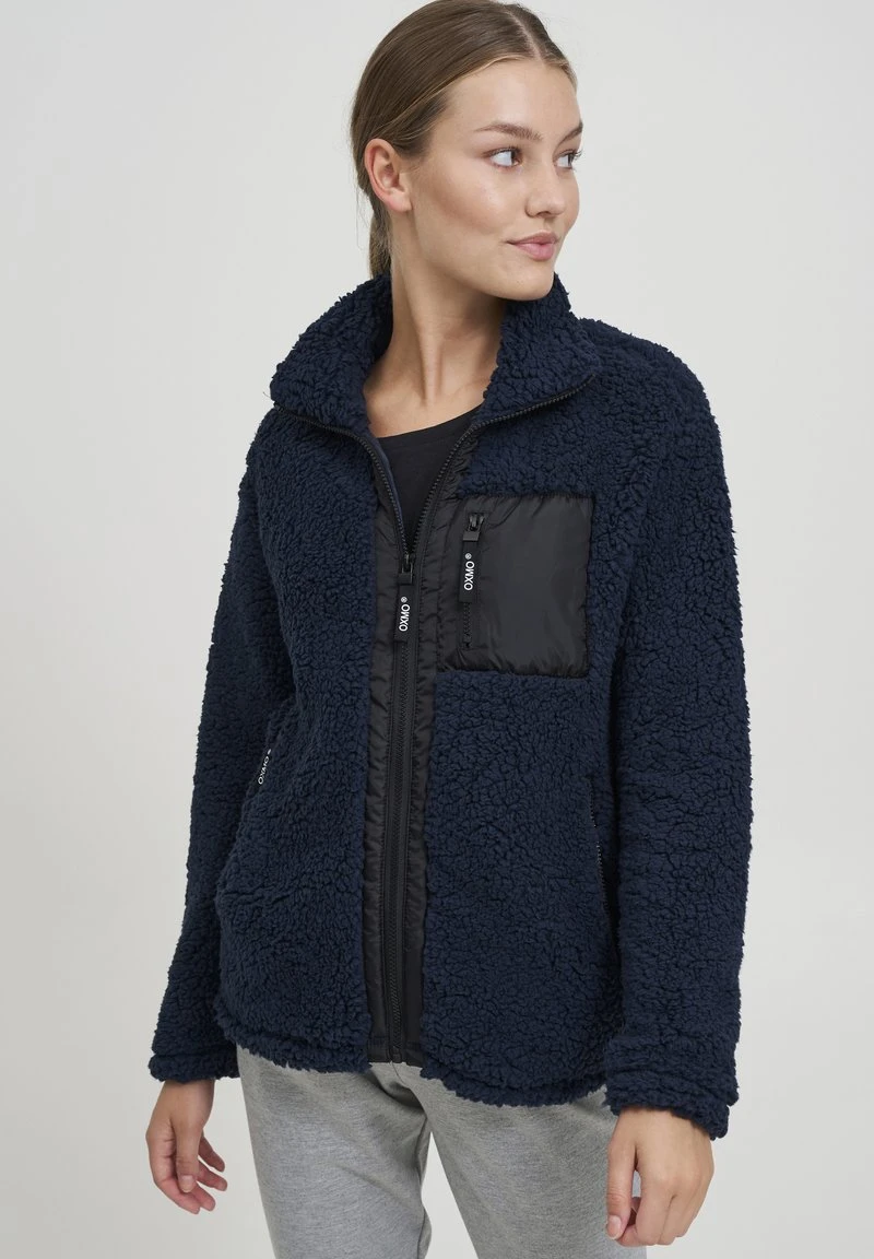 OXMO OXELLIN - Fleecejacke - Total Eclipse 1 OXMO OXELLIN - Fleecejacke - Total Eclipse