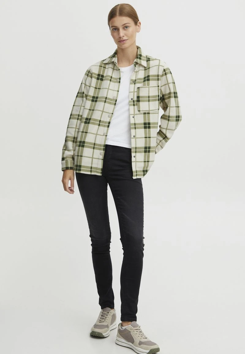 OXMO OXCHIA - Fleecejacke - Rifle Green 2 OXMO OXCHIA - Fleecejacke - Rifle Green – Bild 2