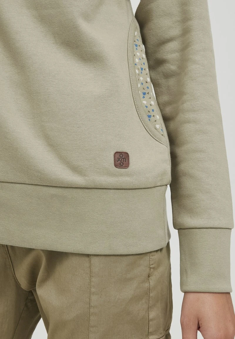 OXMO OXUDINE - Sweatshirt - Seagrass 5 OXMO OXUDINE - Sweatshirt - Seagrass – Bild 5