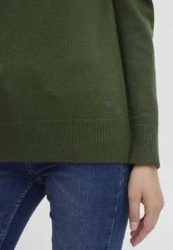 OXMO RITA - Strickpullover - Rifle Green Melange -OXMO Verkaufsgeschäft 5be8bede1f2d41b69eabe48708bba78b