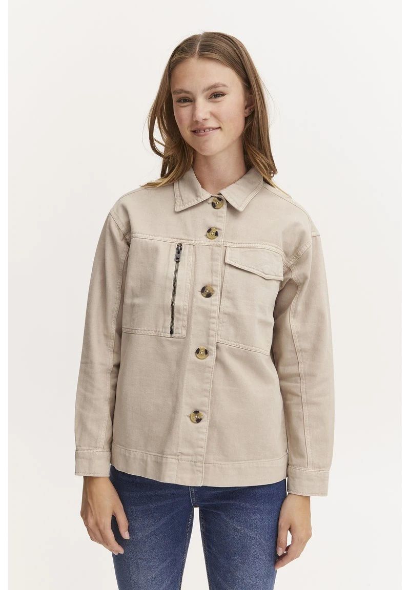 OXMO Jeansjacke - Cement 1 OXMO Jeansjacke - Cement