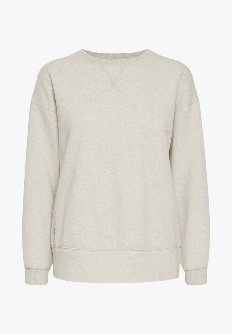 OXMO HOLMA - Sweatshirt - Oatmeal Melange 6 OXMO HOLMA - Sweatshirt - Oatmeal Melange – Bild 6