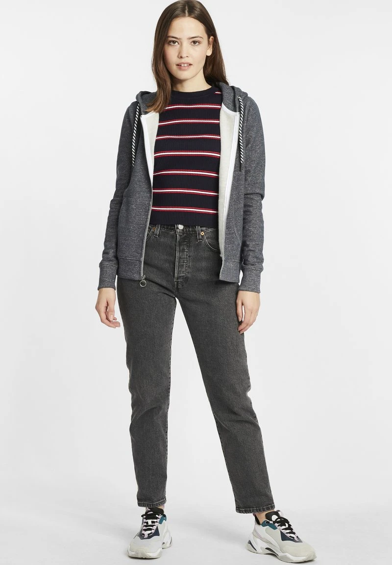 OXMO CELIA - Sweatjacke - Insignia Blue 2 OXMO CELIA - Sweatjacke - Insignia Blue – Bild 2