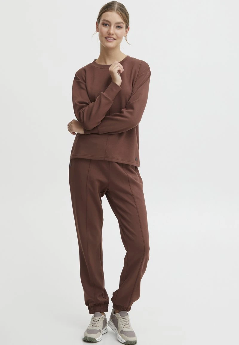 OXMO OXPEA - Sweatshirt - Brunette 2 OXMO OXPEA - Sweatshirt - Brunette – Bild 2