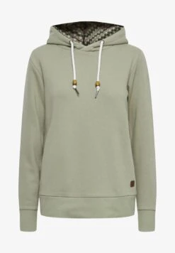 OXMO OXULRIKA - Kapuzenpullover - Seagrass -OXMO Verkaufsgeschäft 899efe10319745b4aa9042344dcb1ee3