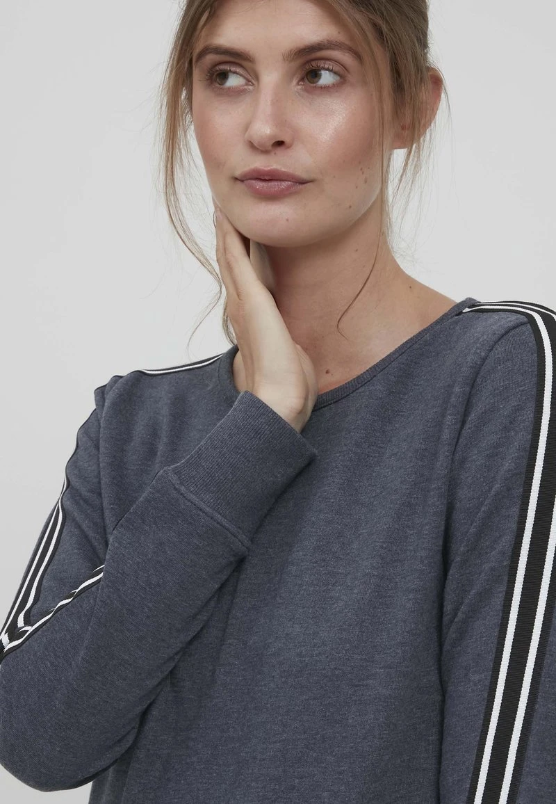 OXMO OXGABITA - Sweatshirt - Insignia Blue Melange 4 OXMO OXGABITA - Sweatshirt - Insignia Blue Melange – Bild 4