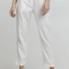 OXMO ALFA - Stoffhose - Off White