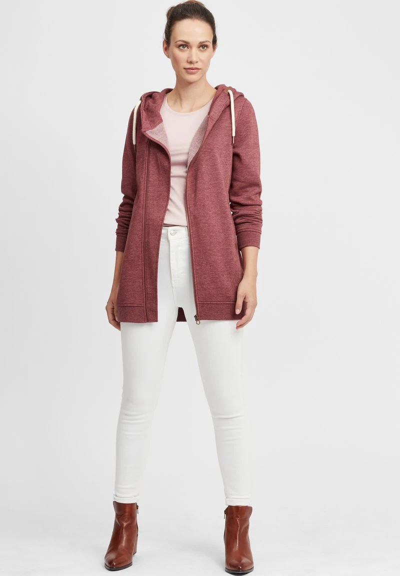 OXMO OXVICKY - Sweatjacke - Wine R Mel 2 OXMO OXVICKY - Sweatjacke - Wine R Mel – Bild 2