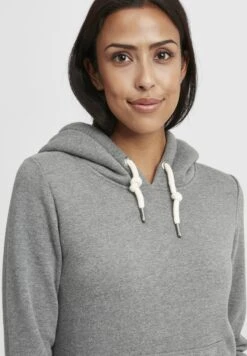 OXMO OXBINNA - Kapuzenpullover - Grey Melange -OXMO Verkaufsgeschäft 9558e81f1db9434ab9f3cba6d911bb73