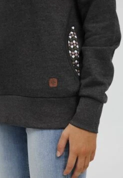 OXMO OXULRIKA - Kapuzenpullover - Dark Grey Melange -OXMO Verkaufsgeschäft 979b95e20575496982ddd95cb24724ea