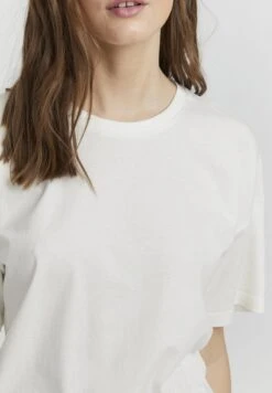 OXMO PINALA - T-Shirt Basic - Cloud Dancer -OXMO Verkaufsgeschäft 99c3b189ddec46c497558196e97a04fc