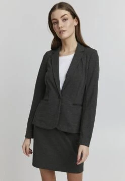 OXMO AENNE - Blazer - Medium Grey Melange