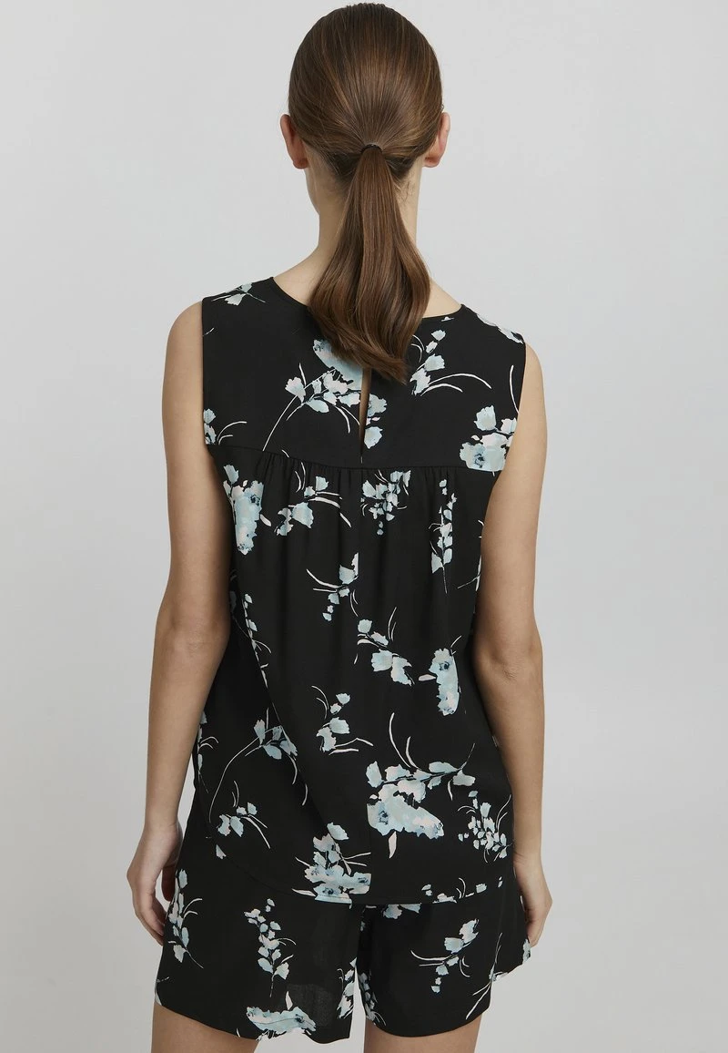 OXMO ESJA - Bluse - Black Mix 3 OXMO ESJA - Bluse - Black Mix – Bild 3