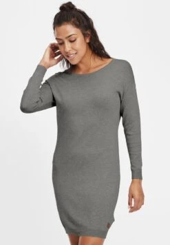 OXMO OXELLA - Strickkleid - Grey Mel