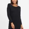 OXMO OXELLA - Strickkleid - Black