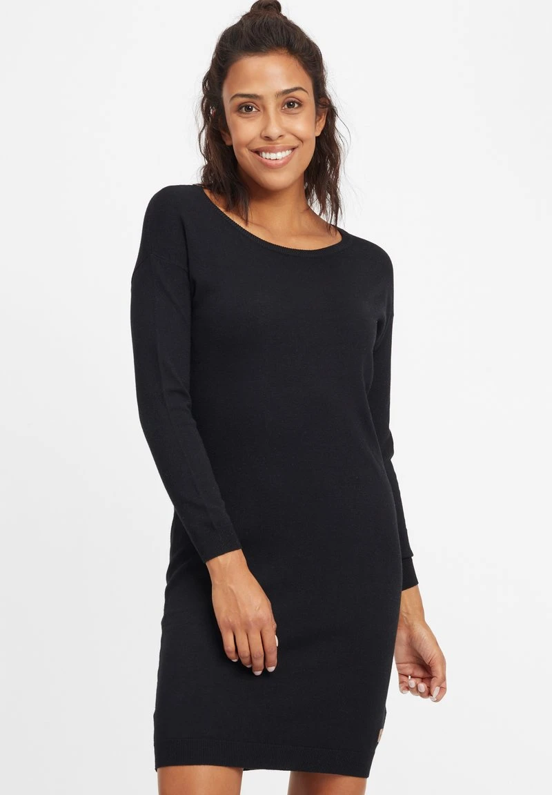 OXMO OXELLA - Strickkleid - Black 1 OXMO OXELLA - Strickkleid - Black