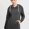OXMO OXVICKY - Sweatjacke - Dar Grey M