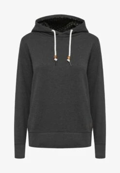 OXMO OXULRIKA - Kapuzenpullover - Dark Grey Melange -OXMO Verkaufsgeschäft b7d76dad40654cef941ae1df3b4b4ee0