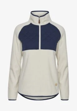 OXMO OXMALITA - Fleecepullover - Oatmeal -OXMO Verkaufsgeschäft b87c4588aff54a4595d6b962f6e9db02