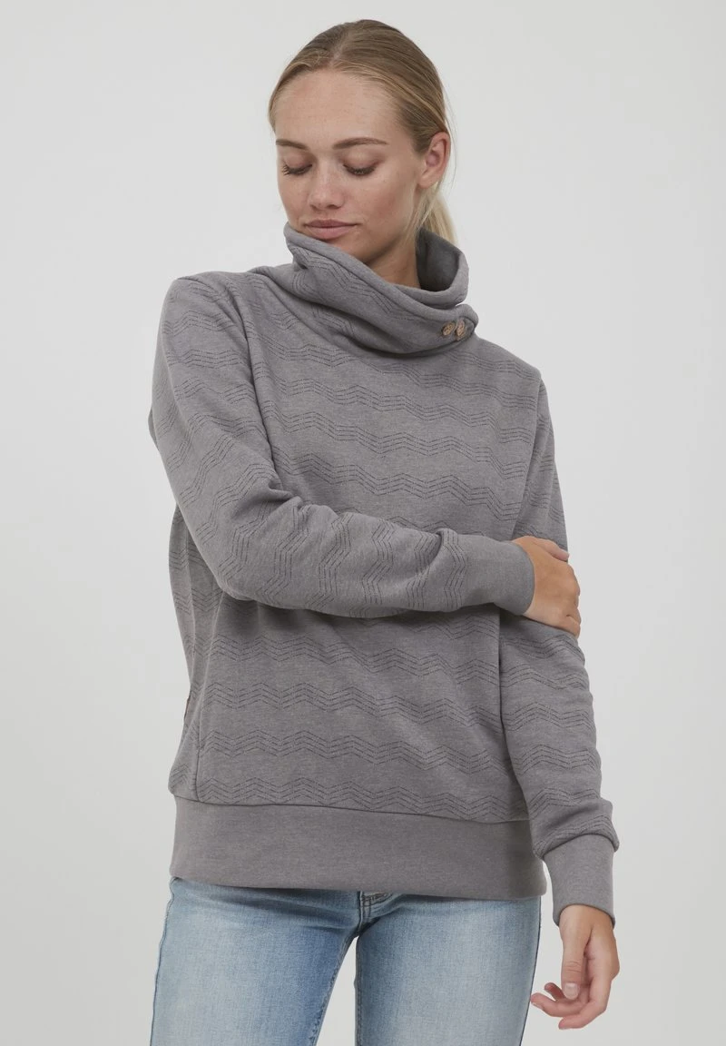 OXMO OXVERNITA - Sweatshirt - Medium Grey Melange 6 OXMO OXVERNITA - Sweatshirt - Medium Grey Melange – Bild 6