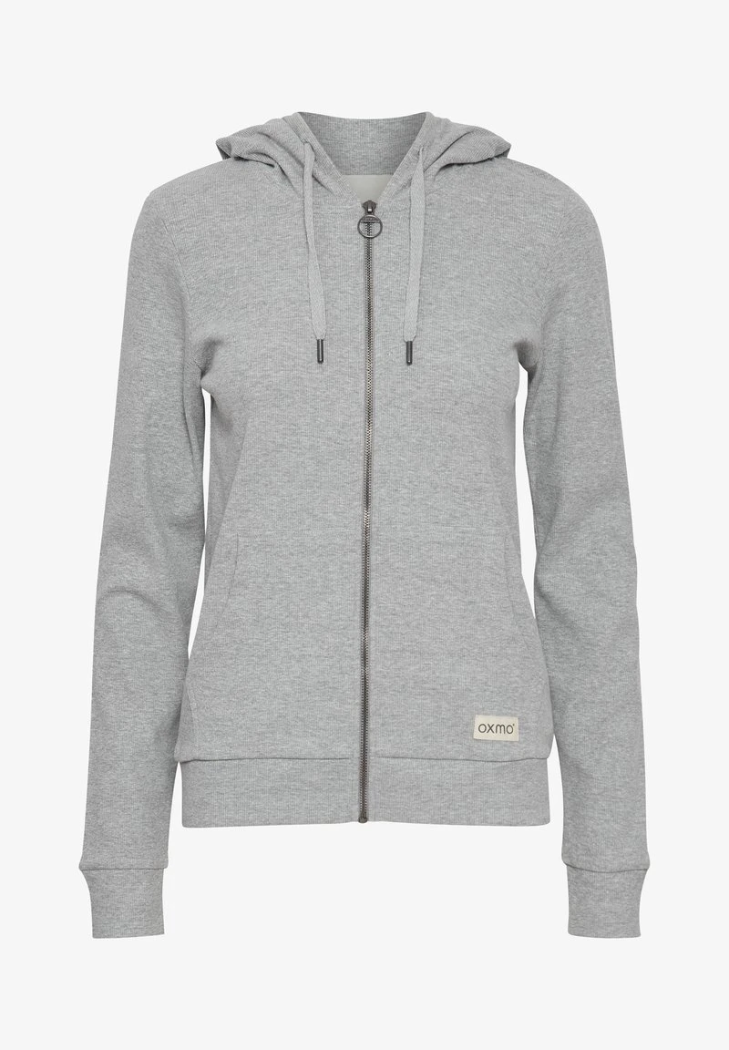 OXMO OXLOVA - Sweatjacke - Light Grey Melange 5 OXMO OXLOVA - Sweatjacke - Light Grey Melange – Bild 5