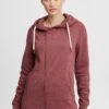OXMO OXVICKY - Sweatjacke - Wine R Mel