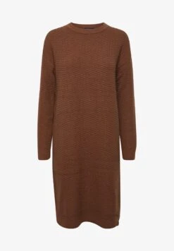 OXMO OXMILIKA - Strickkleid - Brunette -OXMO Verkaufsgeschäft cd04a7786f6d442dbe35d70169e4e453