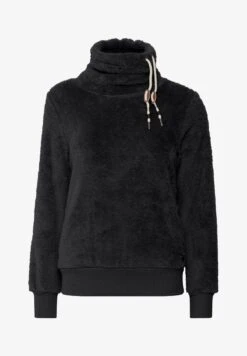 OXMO OXANNIKI - Fleecepullover - Black -OXMO Verkaufsgeschäft cdc5451d6e214f338633cb2e39cb192d
