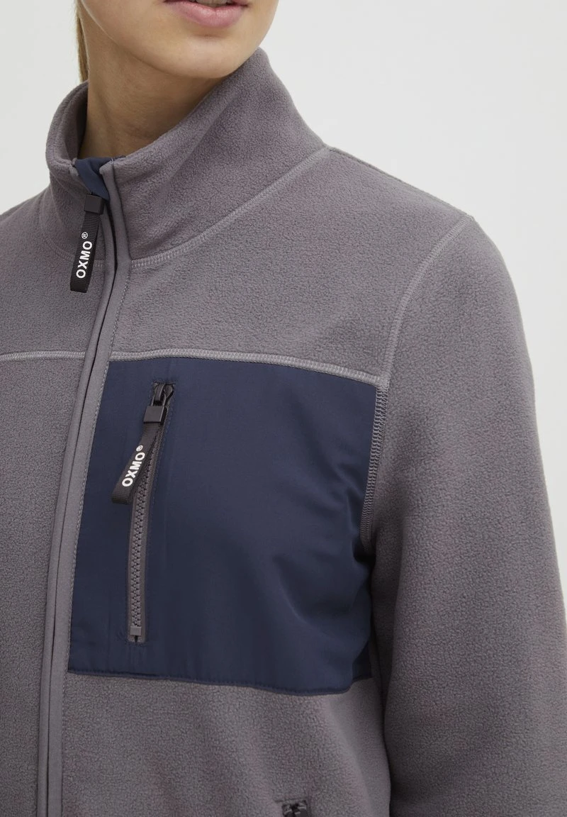 OXMO OXNYMFE - Fleecejacke - Pewter 4 OXMO OXNYMFE - Fleecejacke - Pewter – Bild 4
