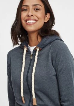 OXMO OXMATILDA - Sweatjacke - Ins Bl Mel -OXMO Verkaufsgeschäft ced31e4920a742e19dc0c8322203df21