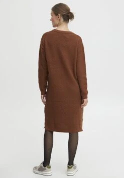 OXMO OXMILIKA - Strickkleid - Brunette -OXMO Verkaufsgeschäft d208c12eb7bb493082172b05f37ec8dd