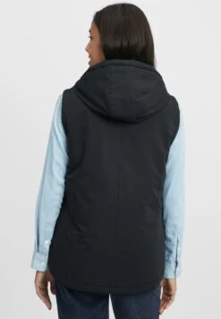 OXMO OXTENJA - Weste - Black -OXMO Verkaufsgeschäft dd179ab275484244aaf052eeab54825d