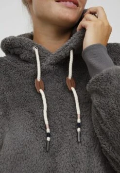 OXMO OXANNIKEN - Fleecepullover - Castlerock -OXMO Verkaufsgeschäft e6313c3898394563817b7fdbba98201d