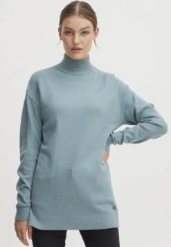 OXMO OXRATINA - Strickpullover - Smoke Blue Melange