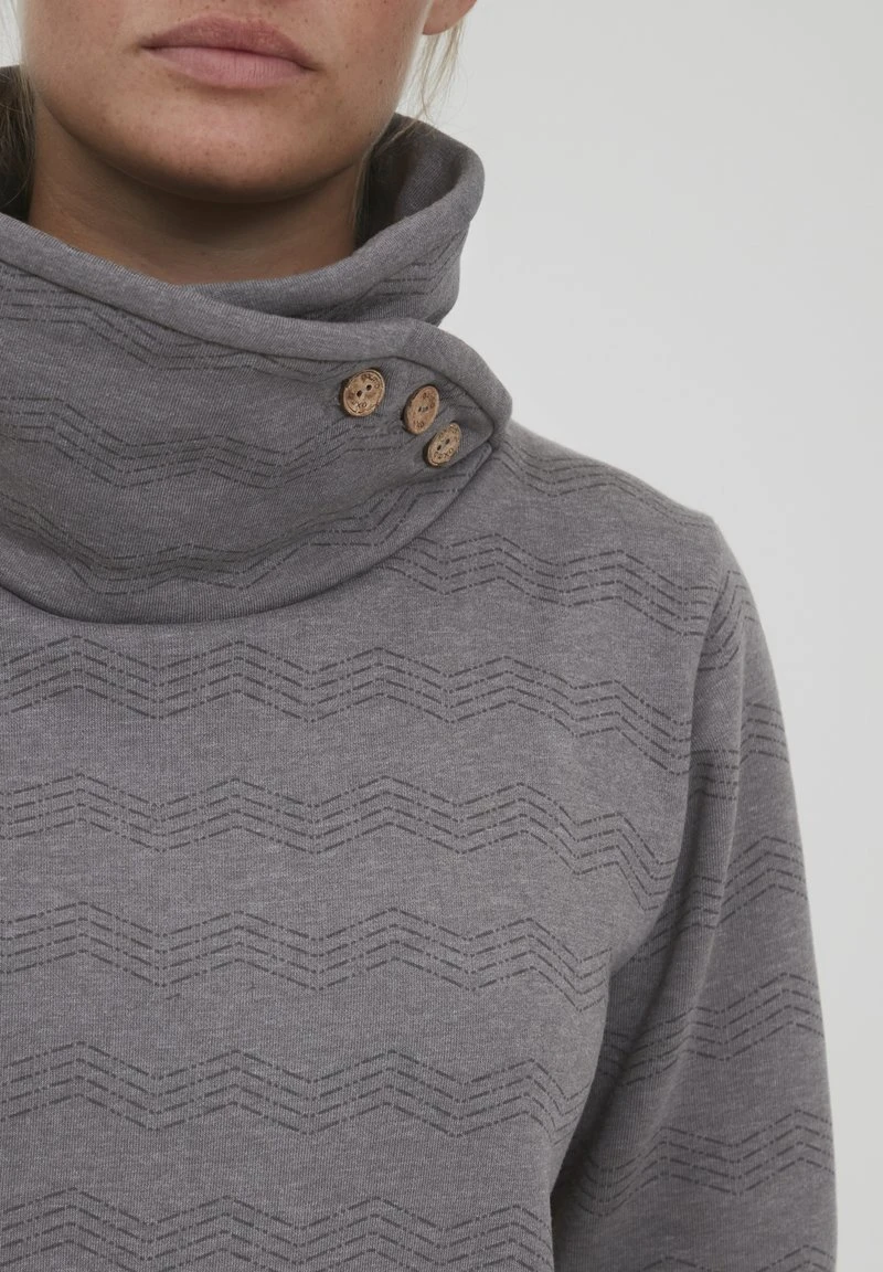 OXMO OXVERNITA - Sweatshirt - Medium Grey Melange 4 OXMO OXVERNITA - Sweatshirt - Medium Grey Melange – Bild 4