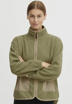 OXMO OXPIPER - Fleecejacke - Oil Green -OXMO Verkaufsgeschäft f8ddc920d3d244d4946b6c56781e7e50 1